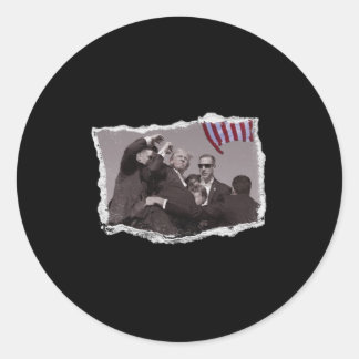 Rally Shooting Survivor Ronde Sticker