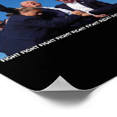 Rally Shooting Trump Schieten Trump Ination Poster (Hoek)