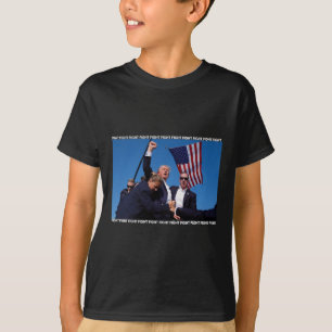 Rally Shooting Trump Schieten Trump Ination T-shirt