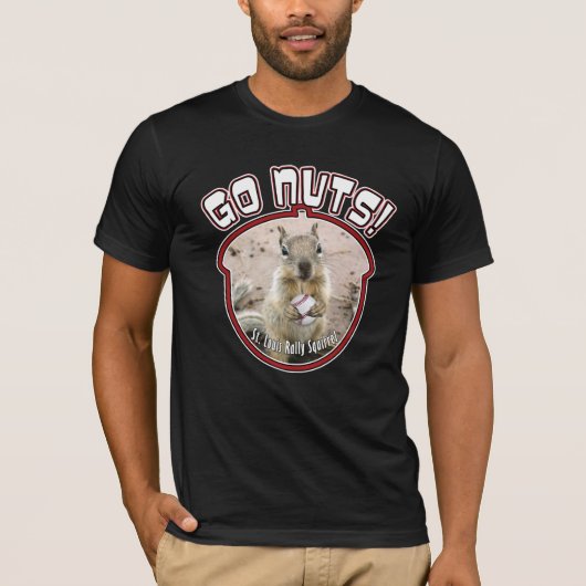 Rally Squirrel - Louis niet-officiële mascot T-shirt (Voorkant)