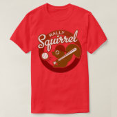 Rally Squirrel T-shirt (Design voorkant)