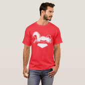 Rally Squirrel T-shirt (Voorkant volledig)