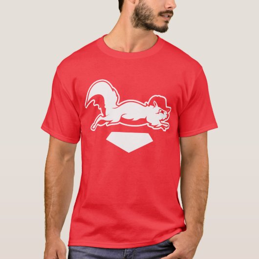 Rally Squirrel T-shirt (Voorkant)