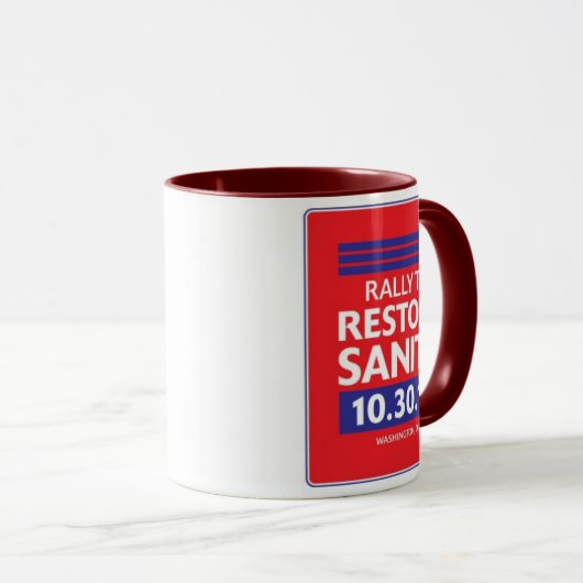 Rally to Restore Sanity mok (Voorkant rechts)