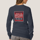 Rally to Restore Sanity: Neem het op een inkeping T-shirt (Achterkant)