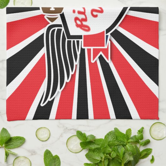 Rally Towel verhogen Theedoek (Gevouwen)