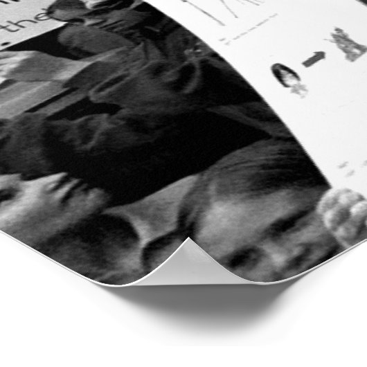 Rally voor daklozen poster (Hoek)