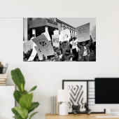 Rally voor daklozen poster (Thuiskantoor)