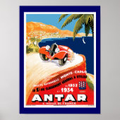 Rallye Automobile de Monte Carlo Poster (Voorkant)