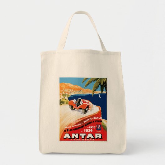 Rallye Automobile de Monte Carlo Tote Bag (Voorkant)