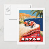 Rallye Automobile Monte Carlo Briefkaart (Voorkant / Achterkant)