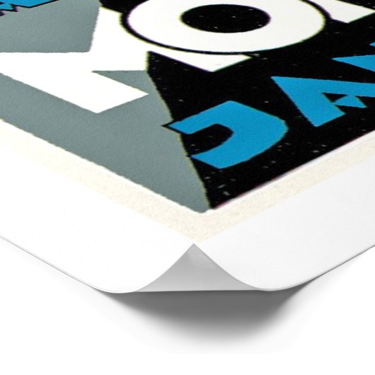 Rallye Automobile Monte Carlo Poster (Hoek)