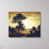 Ralph Albert Blakelock Moonlight Canvas Afdruk (Voorkant)