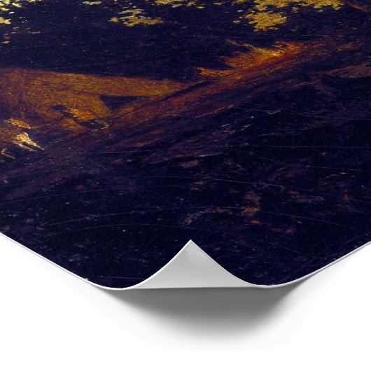 Ralph Albert Blakelock Moonlight Poster (Hoek)