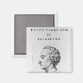 Ralph Allen, 1764 Magneet (Voorkant / Achterkant)