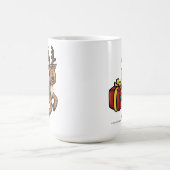 Ralph de Reindeer en Ernie de Elf kerstMok Koffiemok (Center)