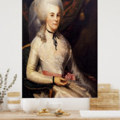 Ralph Earl / Elizabeth Schuyler Hamilton / Poster (Keuken)