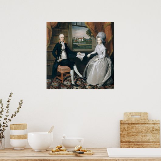 Ralph Earl / Oliver en Abigail Ellsworth / Poster (Keuken)