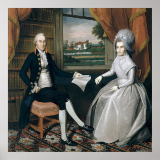 Ralph Earl / Oliver en Abigail Ellsworth / Poster