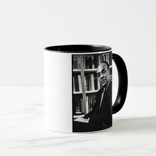 Ralph Ellison, auteur van onzichtbaar Man Mok (Voorkant rechts)