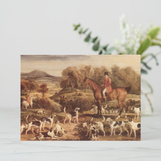 Ralph Lambton en zijn honden door James Ward (Staand voorkant)