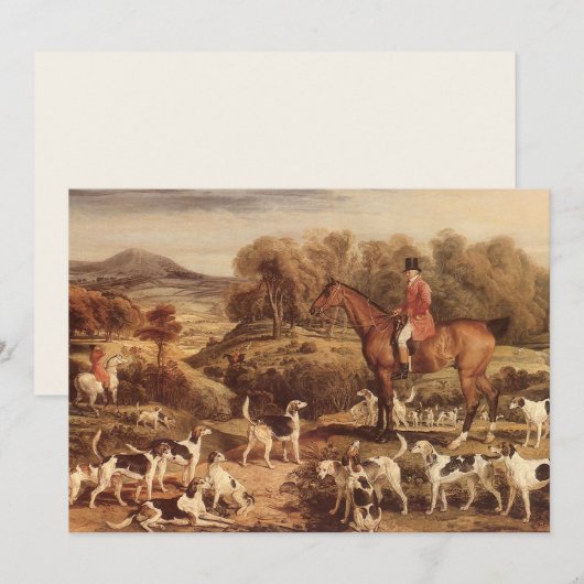 Ralph Lambton en zijn honden door James Ward (Voorkant / Achterkant)