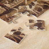 Ralph Lambton en zijn honden door James Ward Legpuzzel (Zijkant)