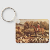 Ralph Lambton en zijn honden door James Ward Sleutelhanger (Achterkant)