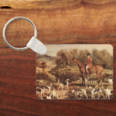 Ralph Lambton en zijn honden door James Ward Sleutelhanger (Achterkant)