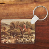 Ralph Lambton en zijn honden door James Ward Sleutelhanger (Voorkant)