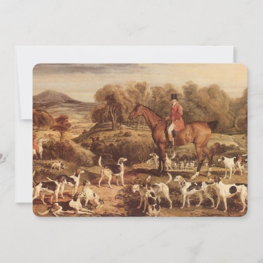 Ralph Lambton en zijn Hounds door James Ward (Voorkant)