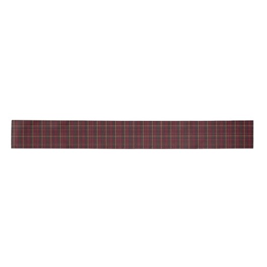 Ralph Lauren Inspired Burgundy and Tan Ribbon Satijnen Lint (Voorkant)