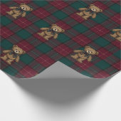 Ralph Lauren Inspired Tartan Plaid Wrapping Paper Cadeaupapier (Hoek)