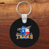 Ralph Lauren Lockhart Texas Barbecue, Zwart, Klein Sleutelhanger (Voorkant)