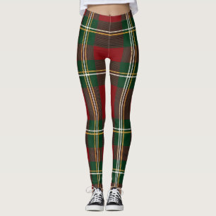 Ralph Lauren Schotse ruit Kerstmis Leggings
