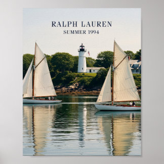 Ralph Lauren Zomer Jacht Poster