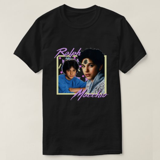 Ralph Macchio 80 s T-shirt (Design voorkant)