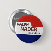 Ralph Nader Button (Voorkant /achterkant)