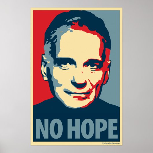 Ralph Nader - Geen hoop: OHP Poster (Voorkant)