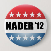 RALPH NADER RONDE BUTTON 4,0 CM (Voorkant)