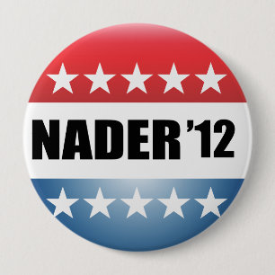 RALPH NADER RONDE BUTTON 4,0 CM
