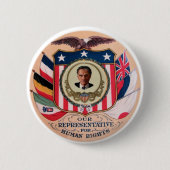 Ralph Nader Ronde Button 5,7 Cm (Voorkant)