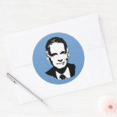 Ralph Nader Ronde Sticker (Envelop)