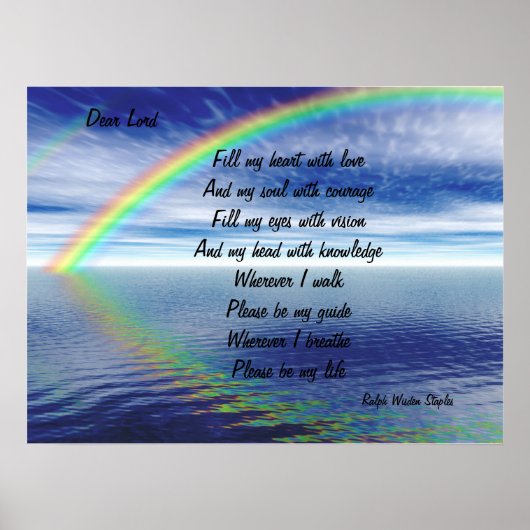 Ralph Staples-lieve heer Poster (Voorkant)