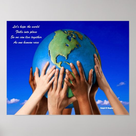 Ralph W Stapels quotes Poster (Voorkant)