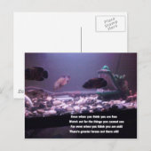 ralph W Staples Quotations Briefkaart (Voorkant / Achterkant)