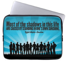 Ralph Waldo Emerson Inspirerend citaat "schaduwen"
