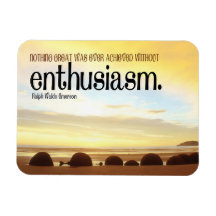 Ralph Waldo Emerson Inspirerend Quote Enthousiasme