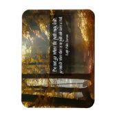 Ralph Waldo Emerson Inspirerend Quote Flexible Magneet (Verticaal)