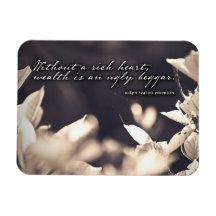 Ralph Waldo Emerson Inspirerend Quote Rich Heart